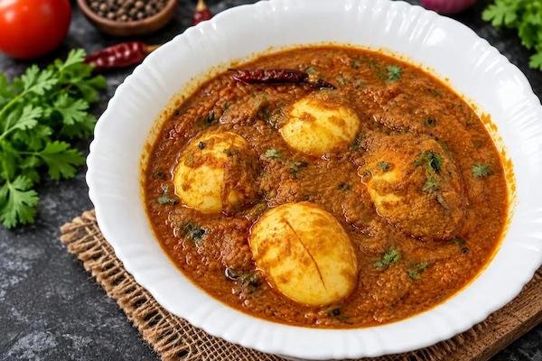 Punjabi Style Anda Masala Curry