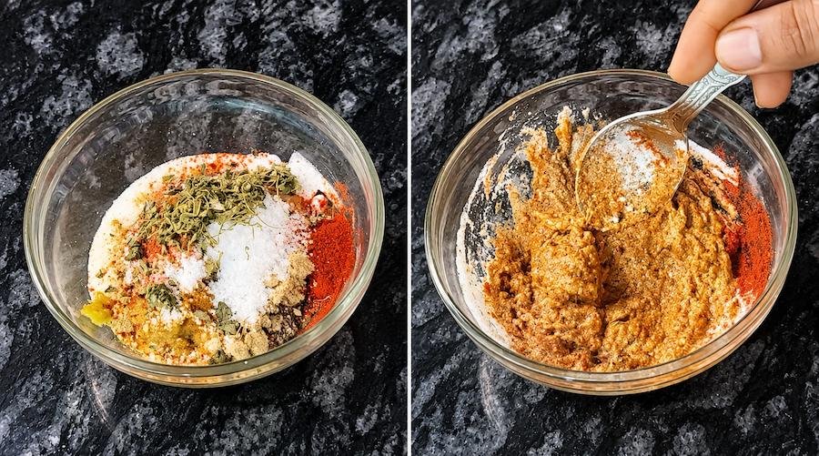 Prepare the Spiced Curd Paste
