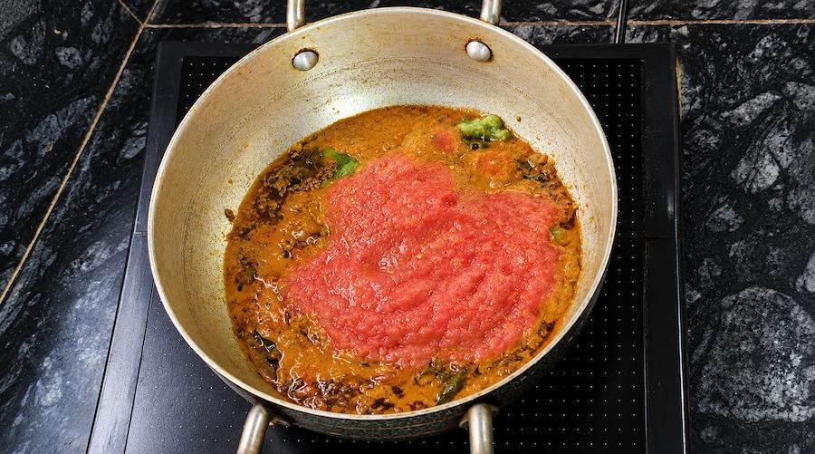 Add the Tomato Paste